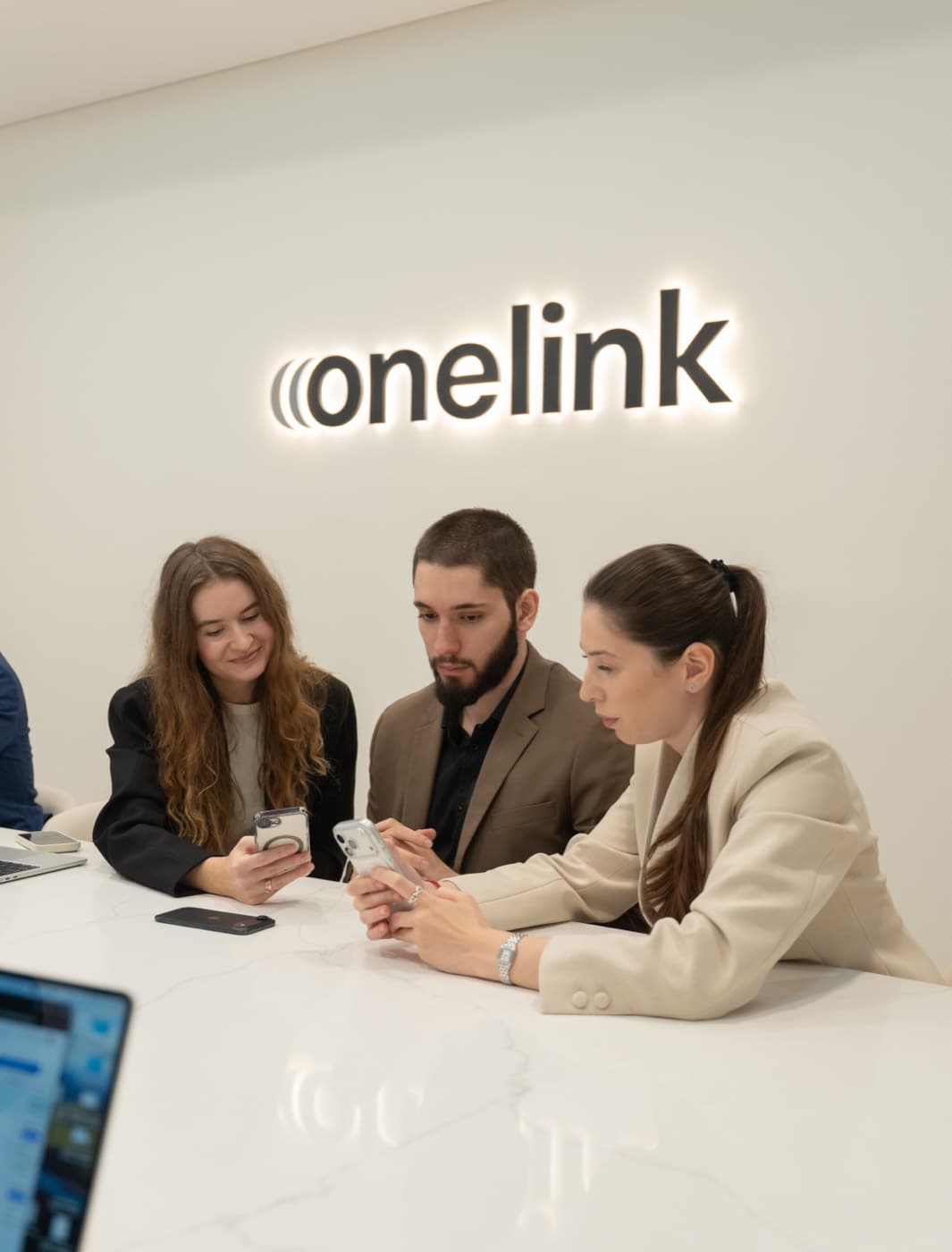The Onelink Solutions team at the Dubai office