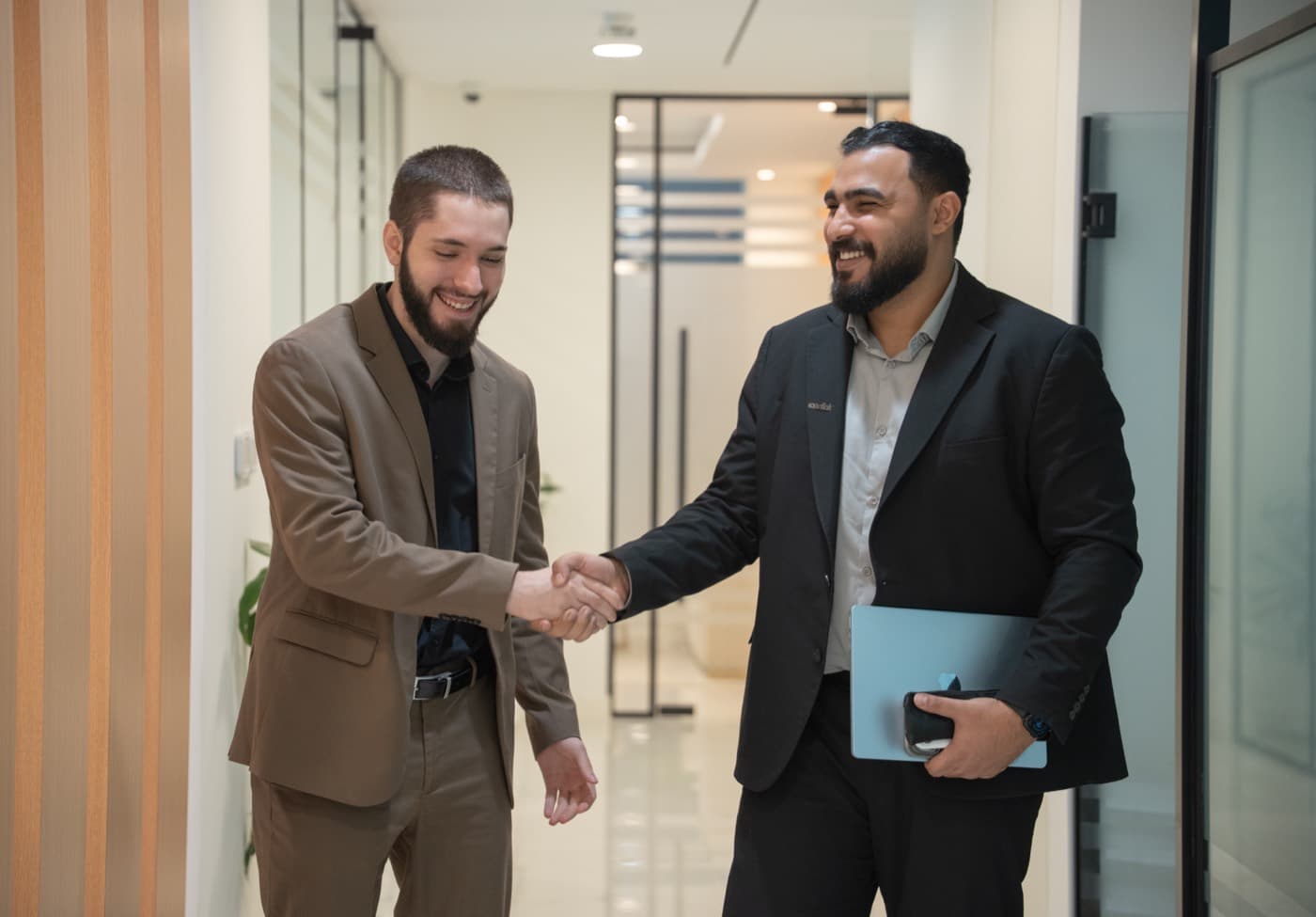 Onelink Solutions team members at the Dubai office