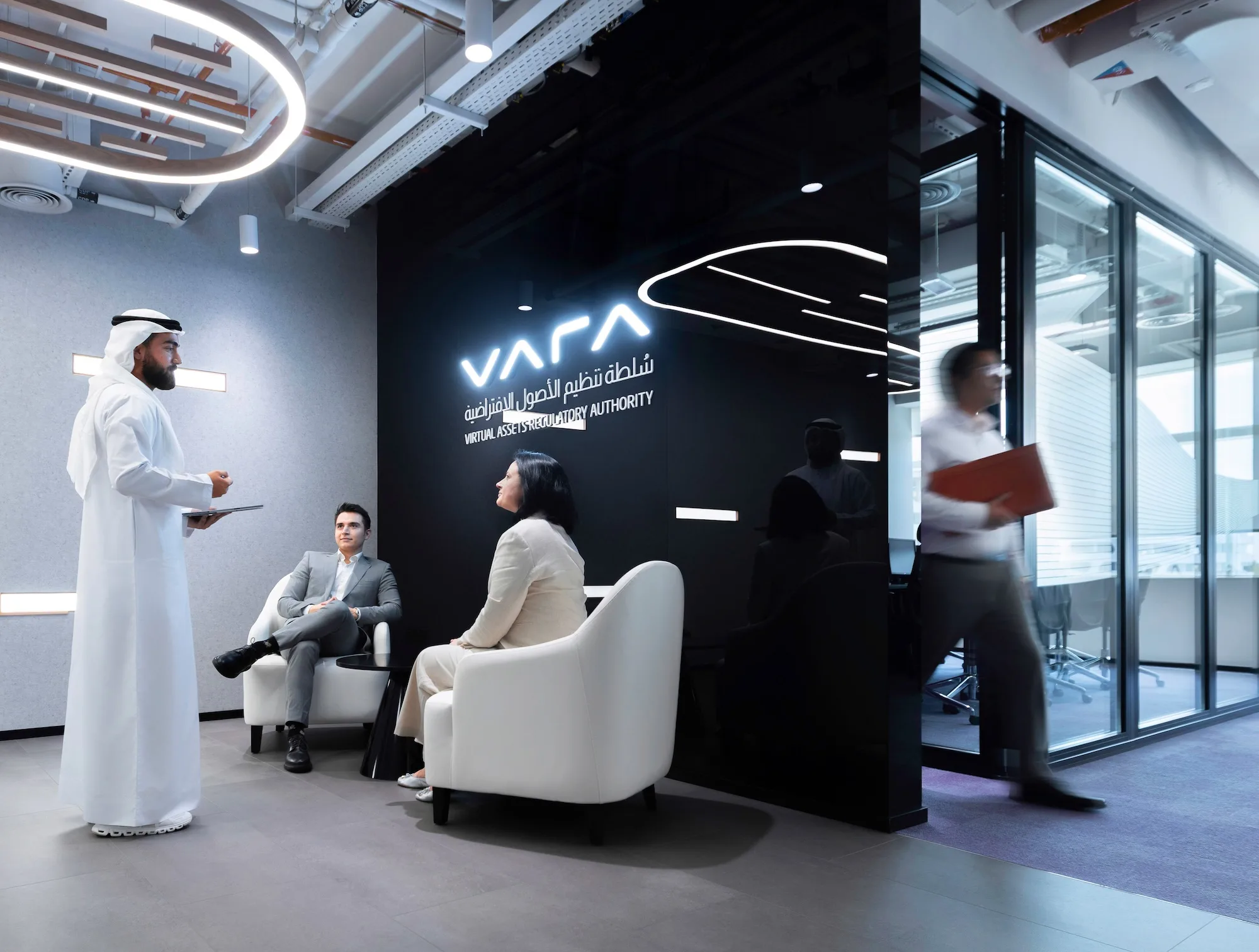 The Virtual Assets Regulatory Authority (VARA) office in Dubai