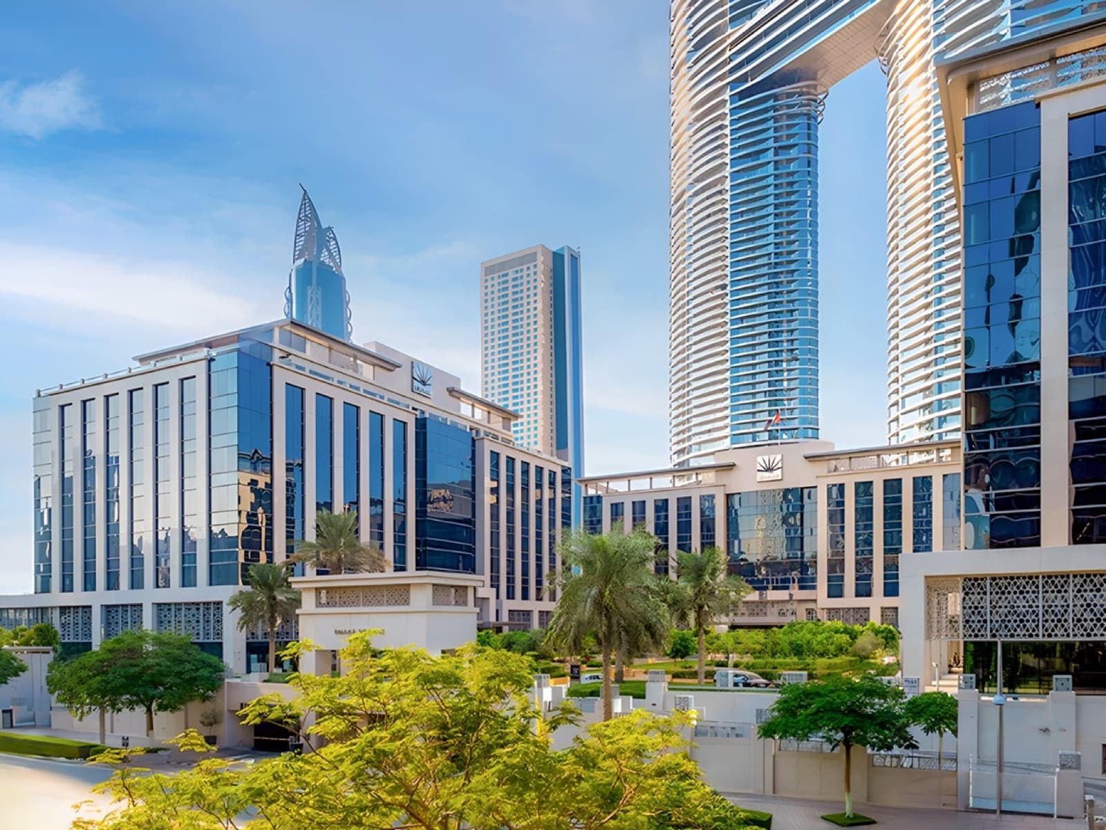 Dubai business district